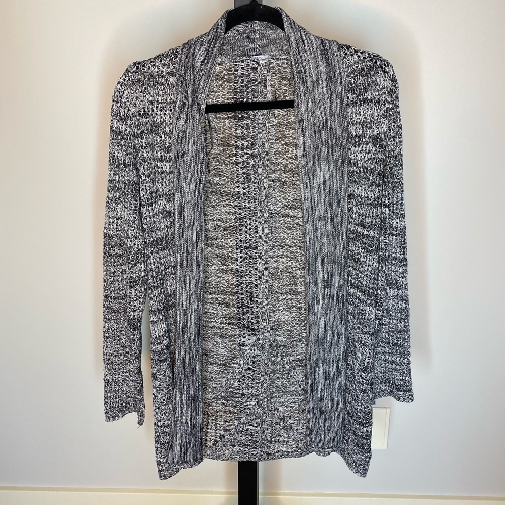 KISMET Open Front Grey Knit Cardigan Sweater Size Small - Picture 3 of 9